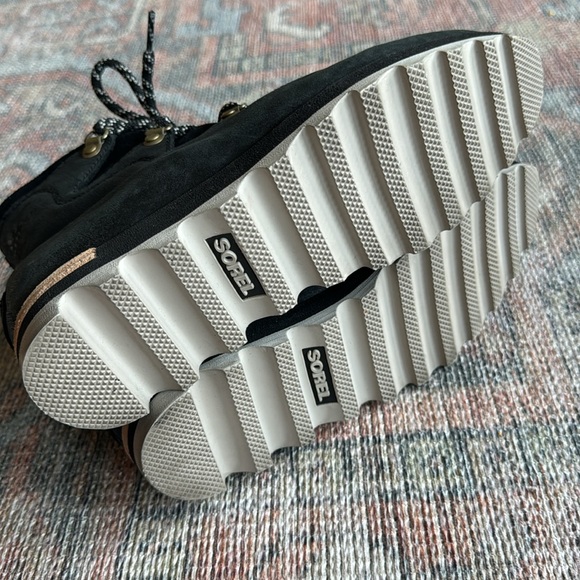 Sorel Black Sneakchic Alpine Ankle Boots - Picture 8 of 9